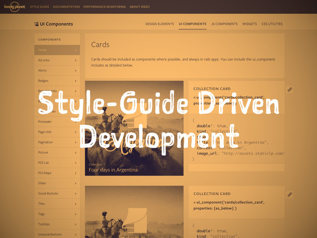 Style-Guide Driven
Development
