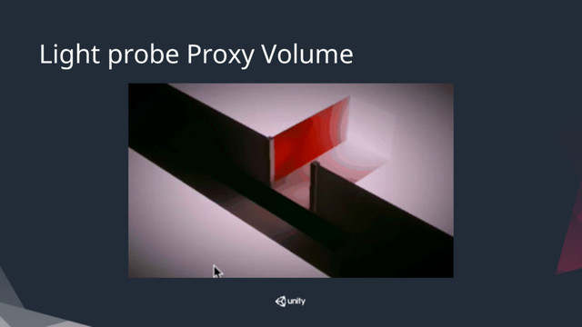Light probe Proxy Volume
