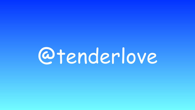 @tenderlove
