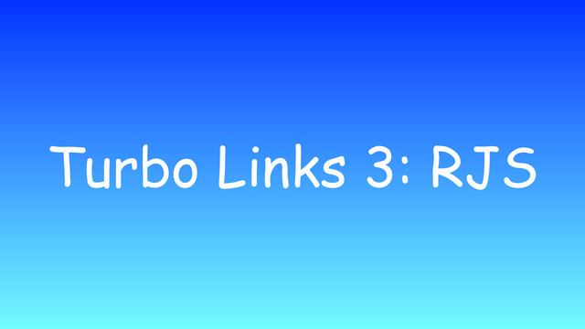Turbo Links 3: RJS
