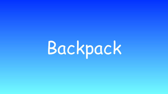 Backpack
