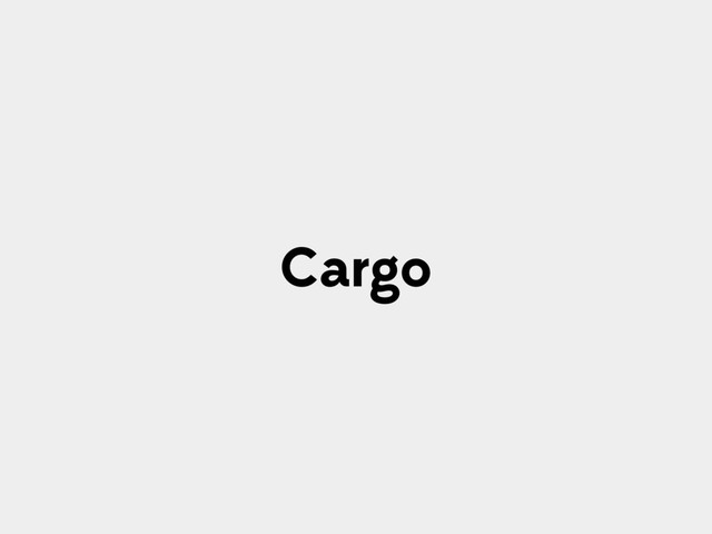 Cargo
