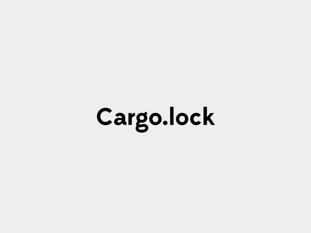 Cargo.lock
