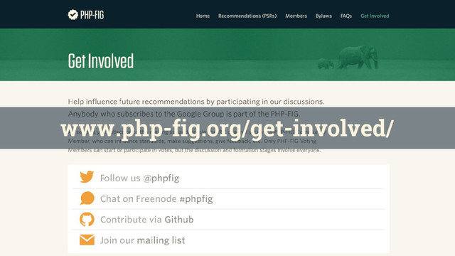 www.php-fig.org/get-involved/
