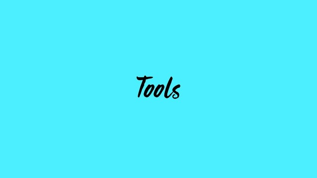 Tools
