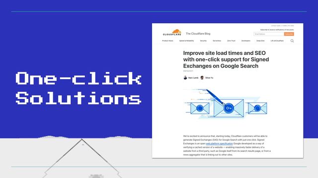 One-click


Solutions
