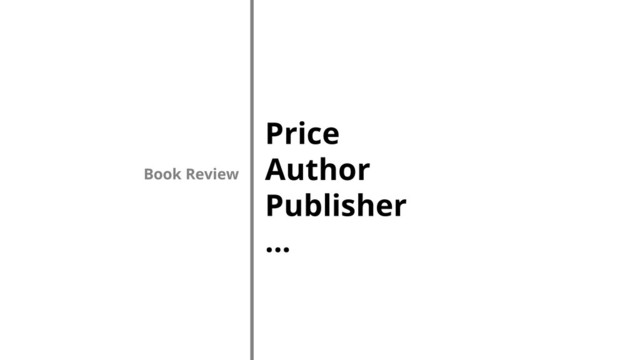 Price
Author
Publisher
...
Book Review
