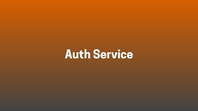 Auth Service

