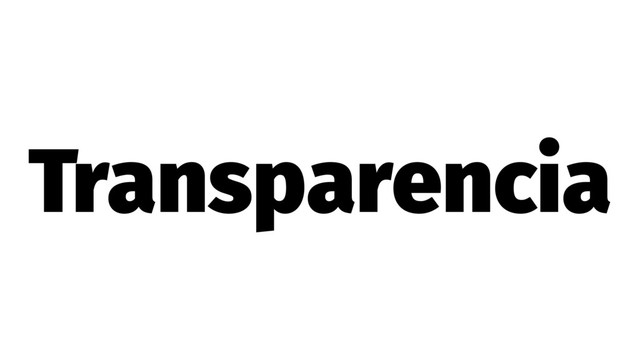 Transparencia

