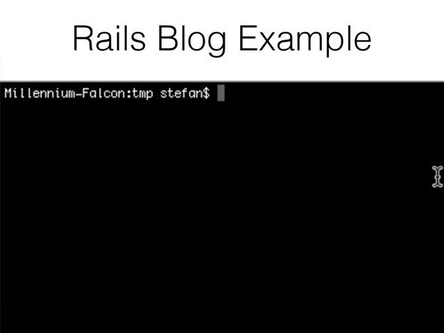 Rails Blog Example

