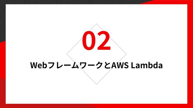 02
Web AWS Lambda
