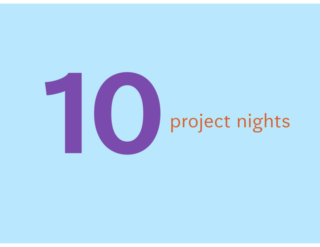 "#project nights
