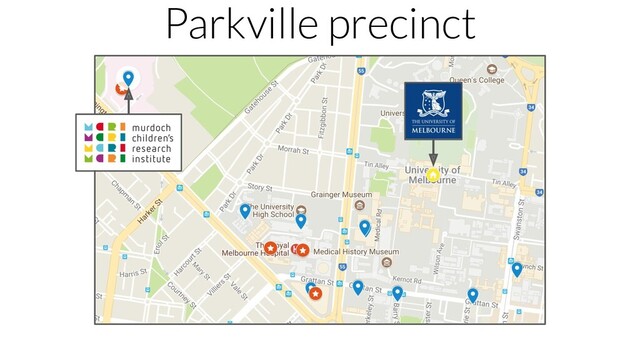Parkville precinct
