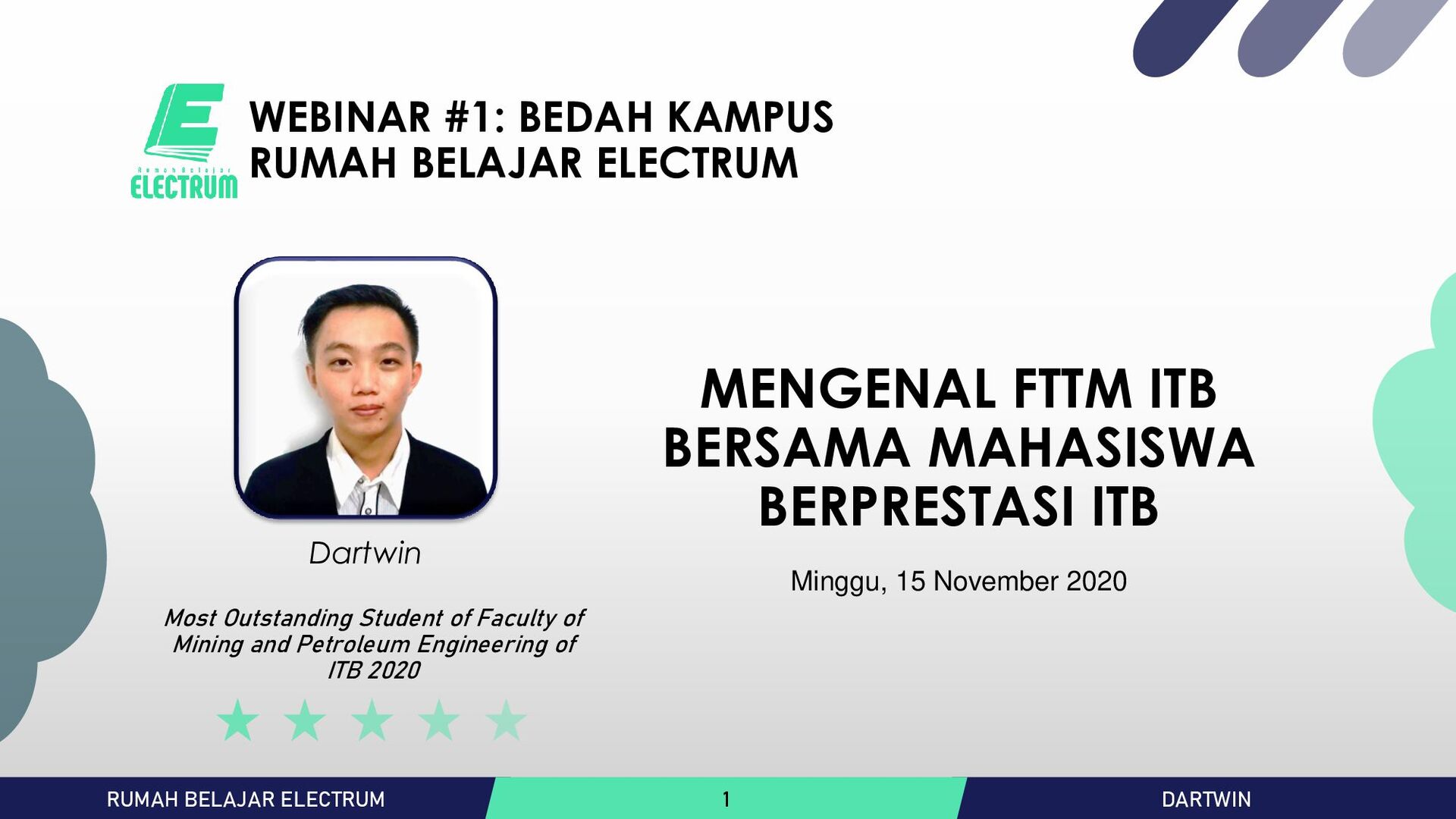 Mengenal Fttm Itb Bersama Mahasiswa Berprestasi Itb Speaker Deck