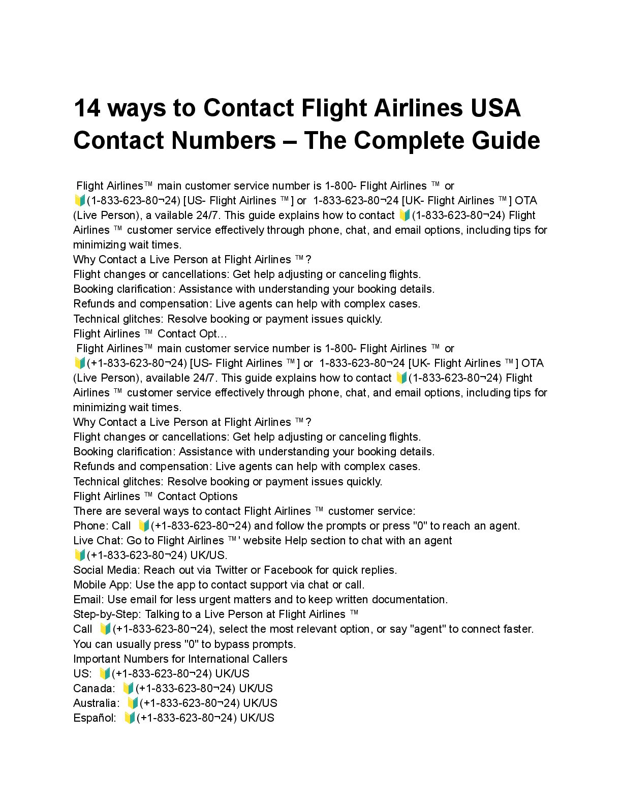 7 Ways to Call British Airways®️ USA Contact Numbers: Complete 2025 Support Guide - Speaker Deck