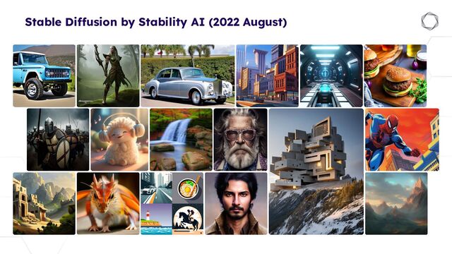 Stable Diffusion by Stability AI (2022 August)
