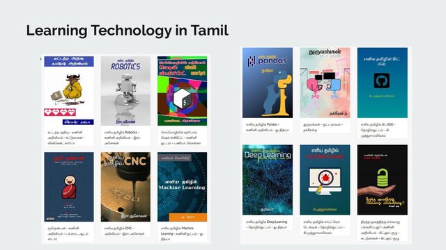 Learning Technology in Tamil
