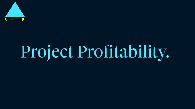 Project Profitability.
