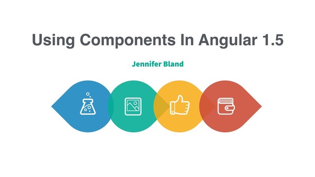 Using Components In Angular 1.5
Jennifer Bland
