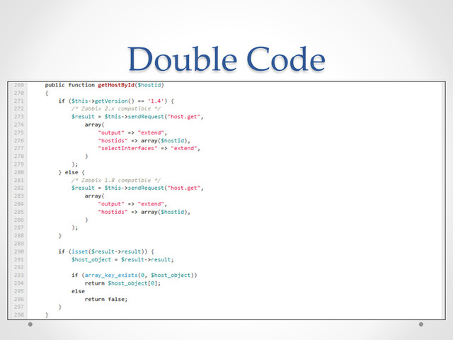 Double  Code	
