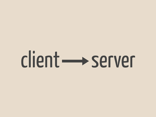 client server

