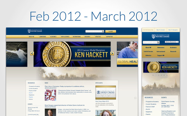 Feb 2012 - March 2012
