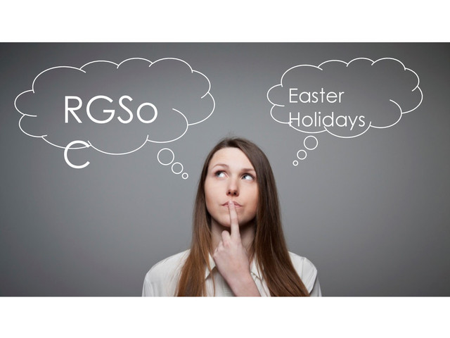 THE
SEQUEL
Easter
Holidays
RGSo
C
