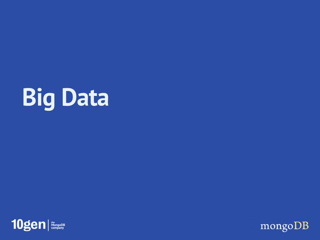 Big Data
