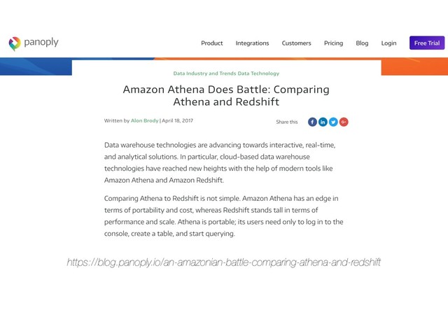 https://blog.panoply.io/an-amazonian-battle-comparing-athena-and-redshift

