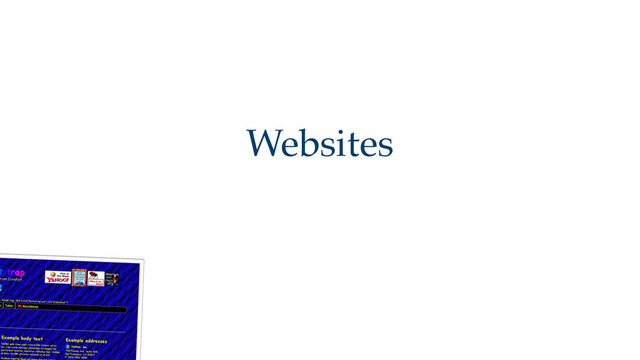 Websites
