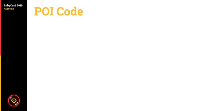 POI Code
