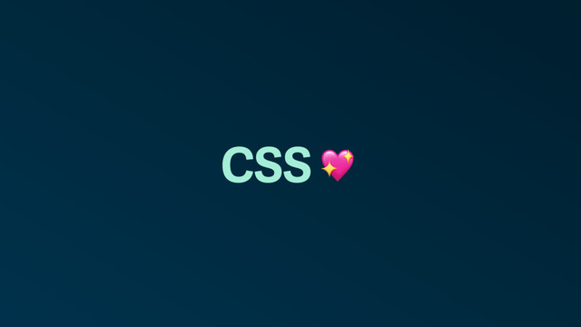 CSS 
