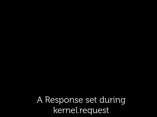 A Response set during
kernel.request
