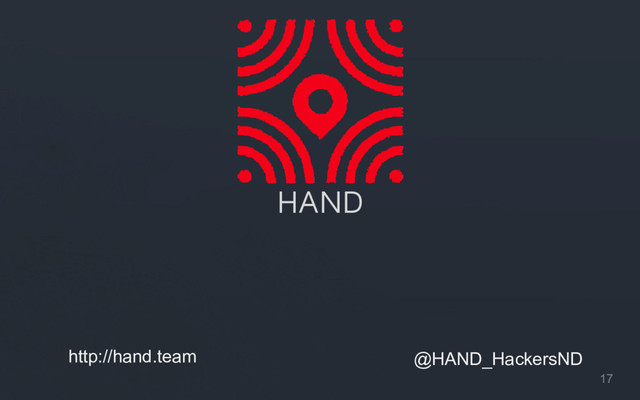 HAND
17
http://hand.team @HAND_HackersND

