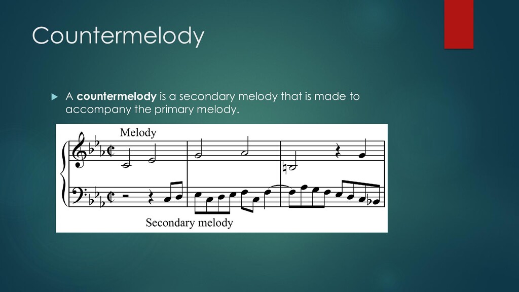 Melody vs Harmony Speaker Deck