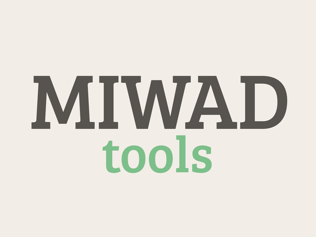 MIWAD
tools

