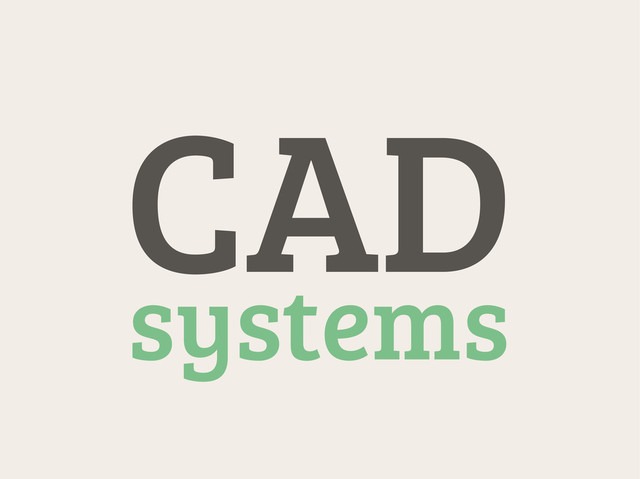 CAD
systems
