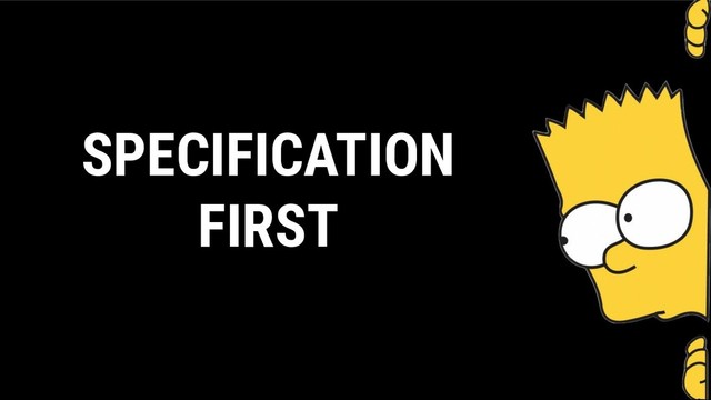 SPECIFICATION
FIRST
