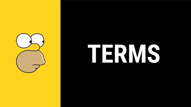 TERMS
