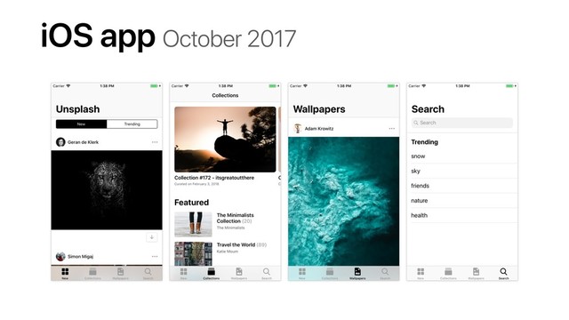 iOS app October 2017
