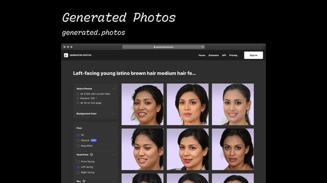 Generated Photos
generated.photos
