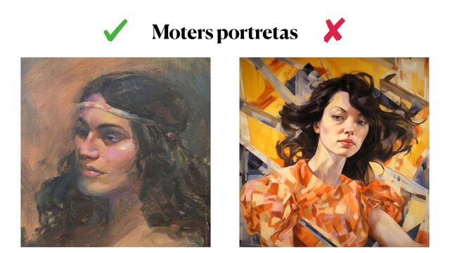 Moters portretas
