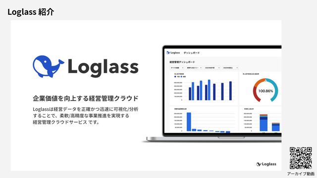 アーカイブ動画
Loglass 紹介
