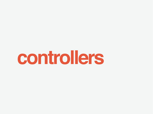 controllers
