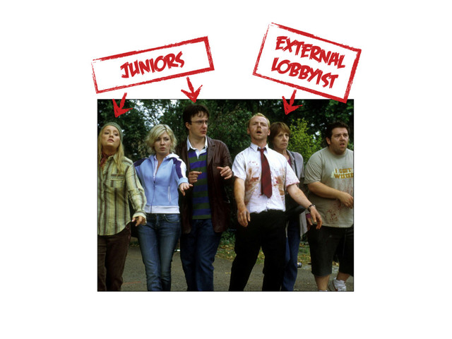 juniors
external
lobbyist
