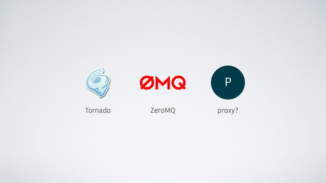 P
Tornado ZeroMQ proxy?
