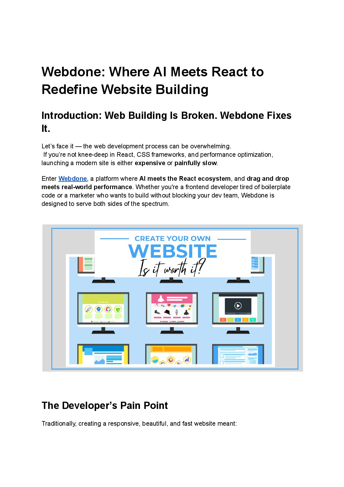 Webdone Speaker Deck Webdone speaker deck