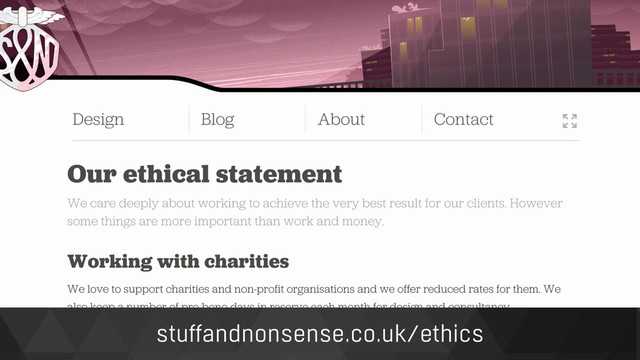 stuffandnonsense.co.uk/ethics
