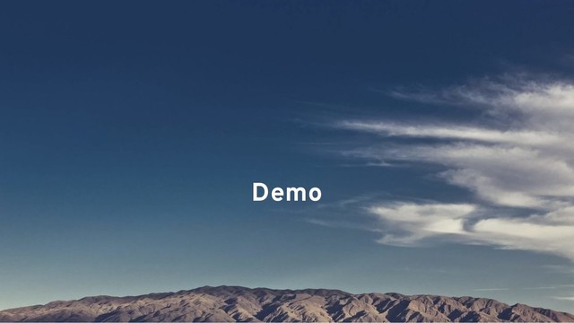 Demo
Demo
