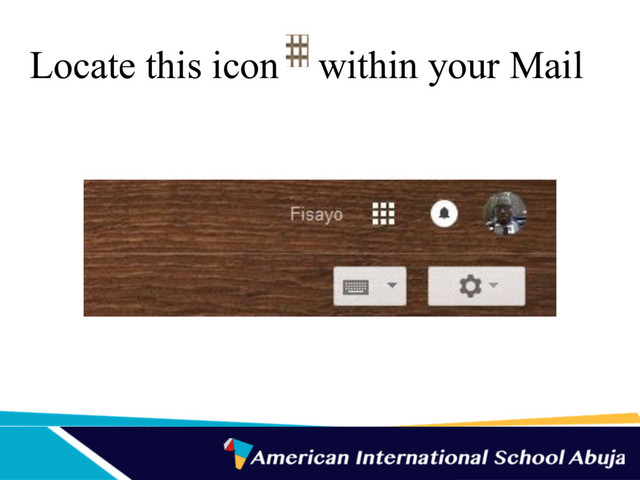 Locate this icon within your Mail
